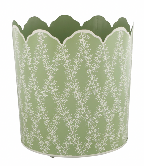 Spring Green Trellis Floor Planter: Final Sale