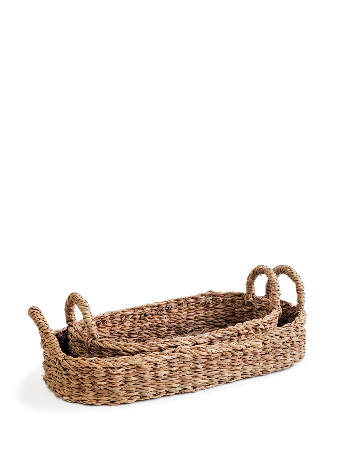 Seagrass Bread Basket with Natural Handle