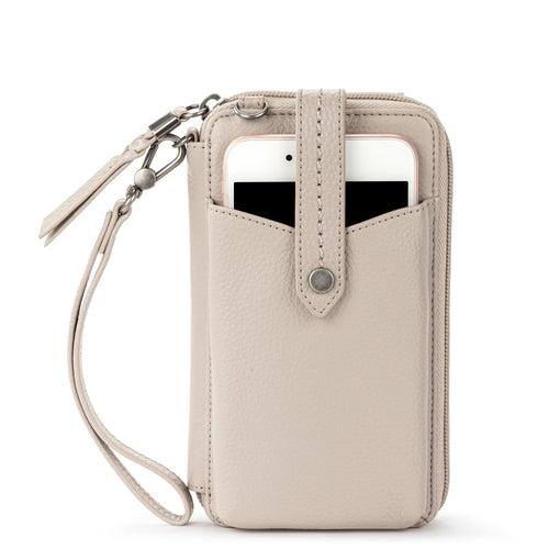 Silverlake Smartphone Wallet - Leather - Sand