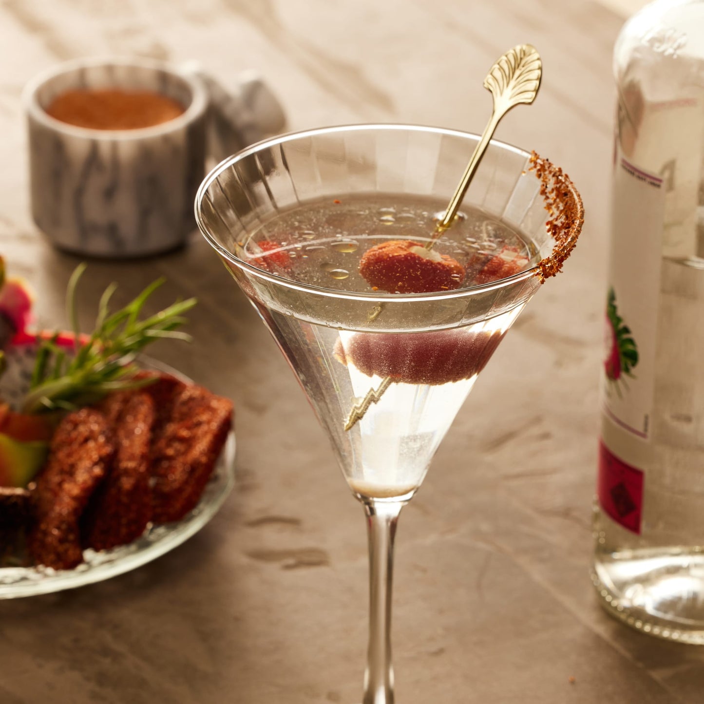 Libbey Paneled Martini Glasses, 9.5 ounce, Set of 4