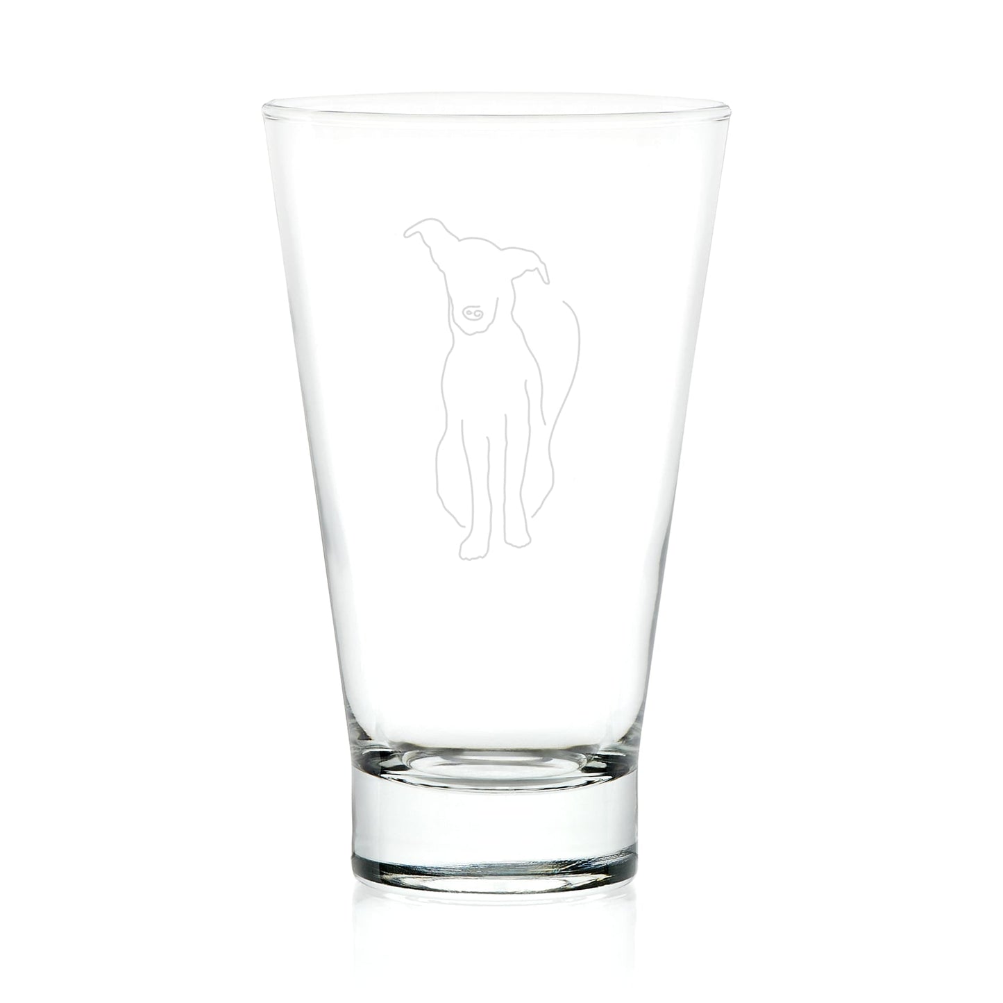 Libbey Modern Pets Arlo Tumbler Drinking Glasses, 14 ounce, Set of 4