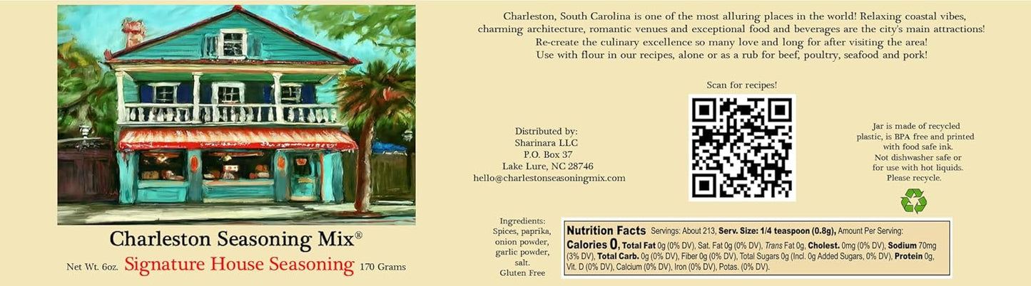 Charleston Seasoning Mix-Signature House Seasoning