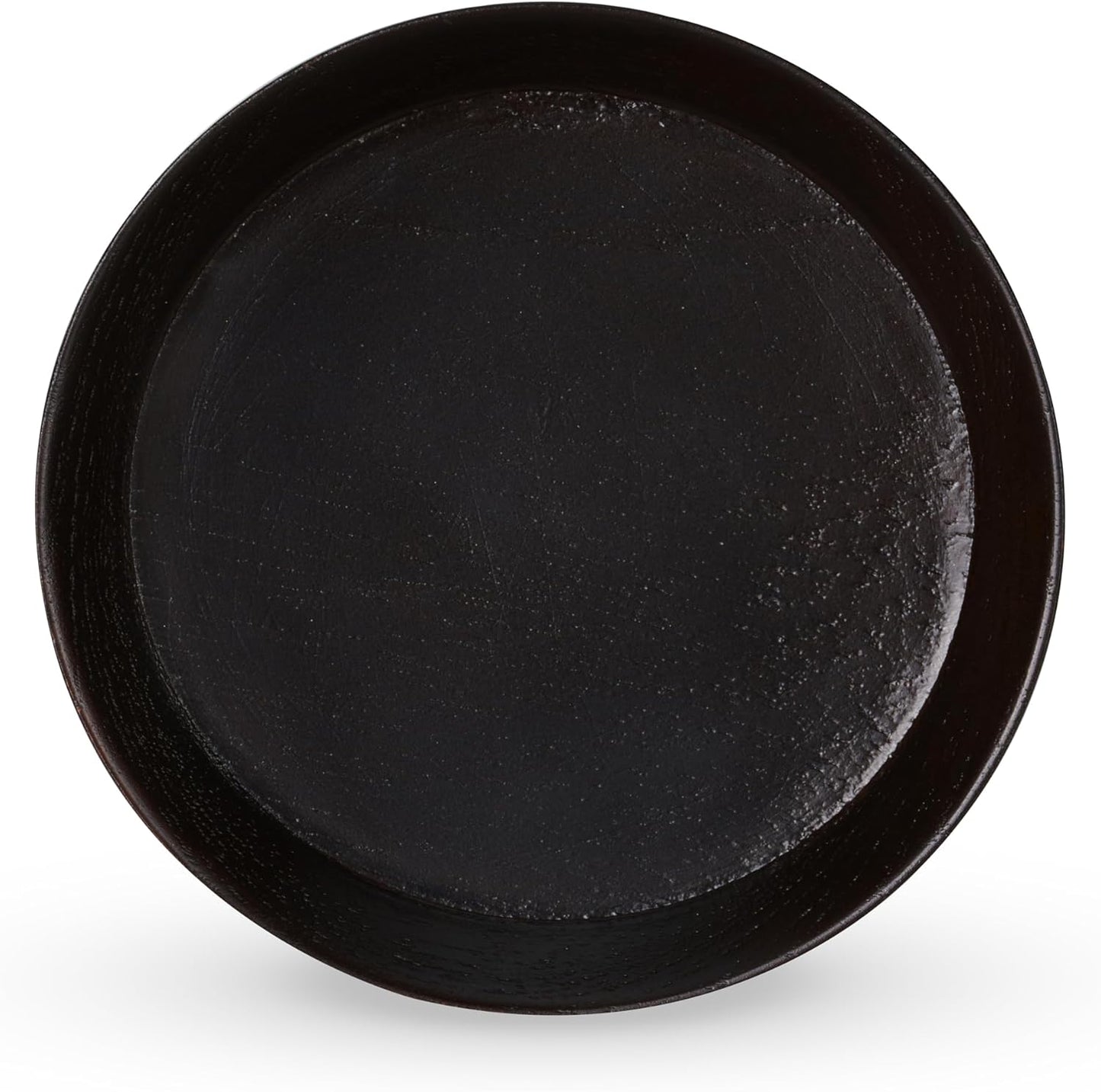 Twine Wooden Farmhouse Wine Glass Topper Appetizer Plates, Drink Cup Covers, Rustic Wine Glass Covers, Wine Accessories, Set of 4, Mahogany