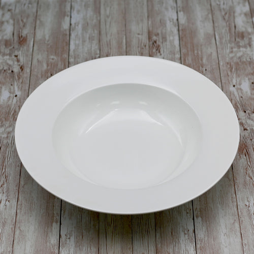 Set Of 3 White Deep Plate 12" inch | 30.5 Cm 37 Oz | 1100 Ml