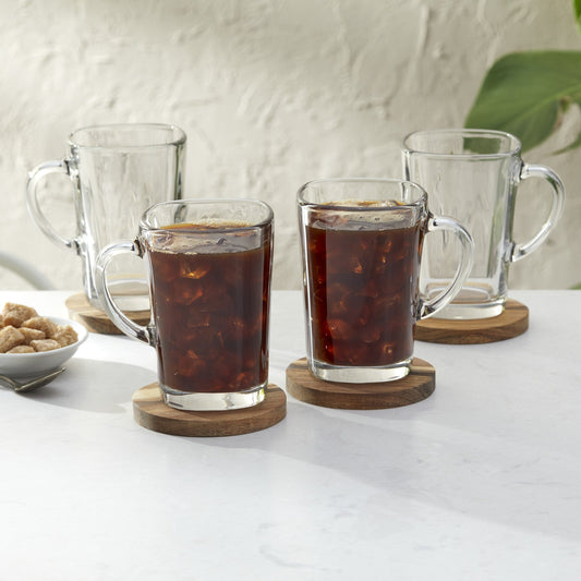 Libbey Tempo Tall Mug, 16 ounce, Set of 4