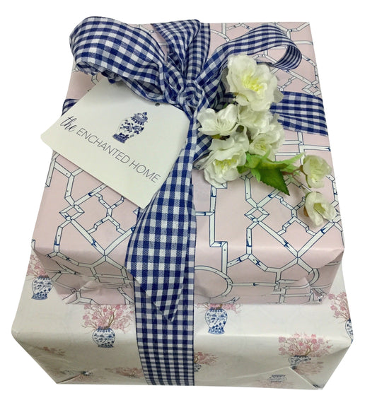 Cherry Blossoms and Ginger Jar gift wrap