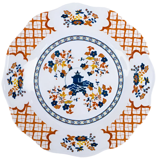 Blooming Sunset Pagoda Melamine Dinnerware Collection
