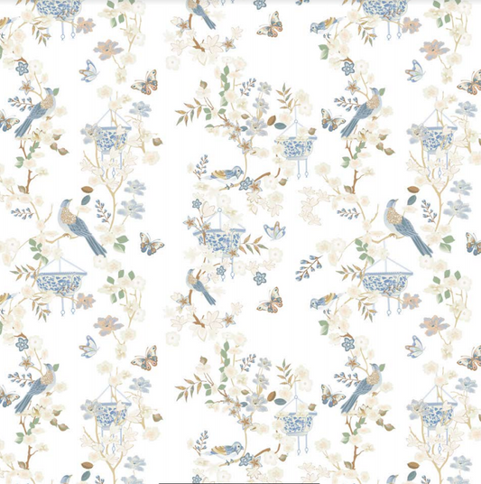Ivory Chinoiserie Gift Wrap