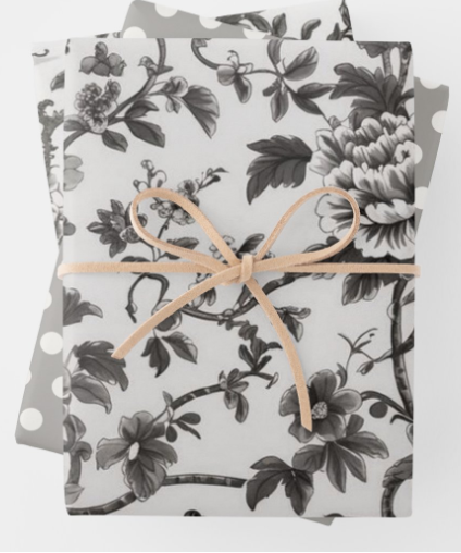 Cottage - Chinoiserie Toile (Charcoal)