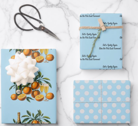Let's Spritz I Wrapping Paper