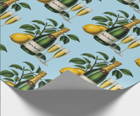 Let's Spritz II Wrapping Paper