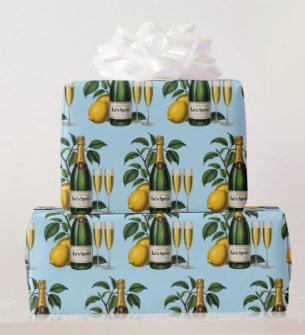 Let's Spritz II Wrapping Paper