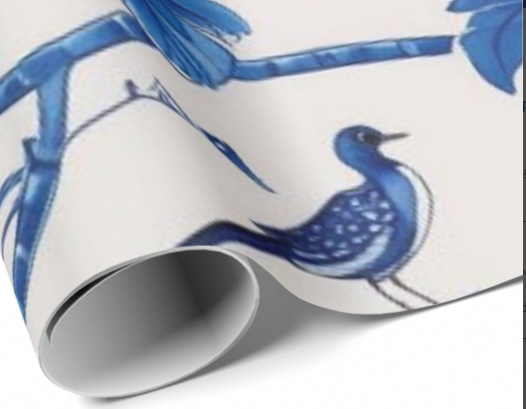 Cottage - Chinoiserie Toile (Blue)