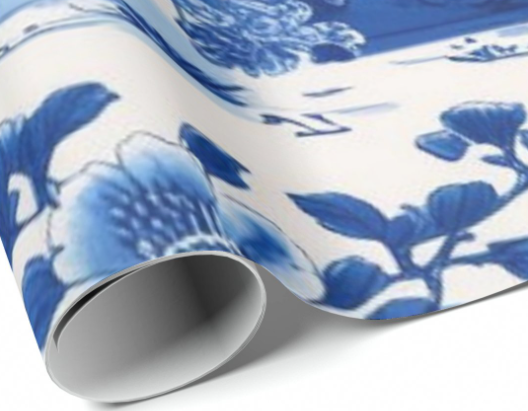 Cottage - Chinoiserie Toile (Blue)
