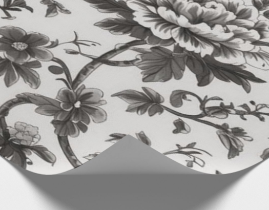 Cottage - Chinoiserie Toile (Charcoal)