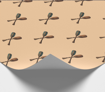 Cottage - Vintage Oars, Rope Stripe and Khaki Polka Dots