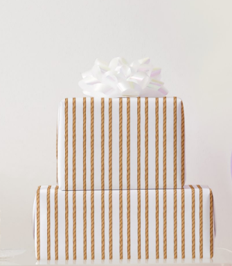 Cottage - Vintage Oars, Rope Stripe and Khaki Polka Dots