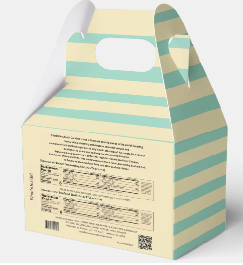 Charleston Seasoning Mix® - Signature House Seasoning + Lowcountry Seafood Boil - Boxed Set