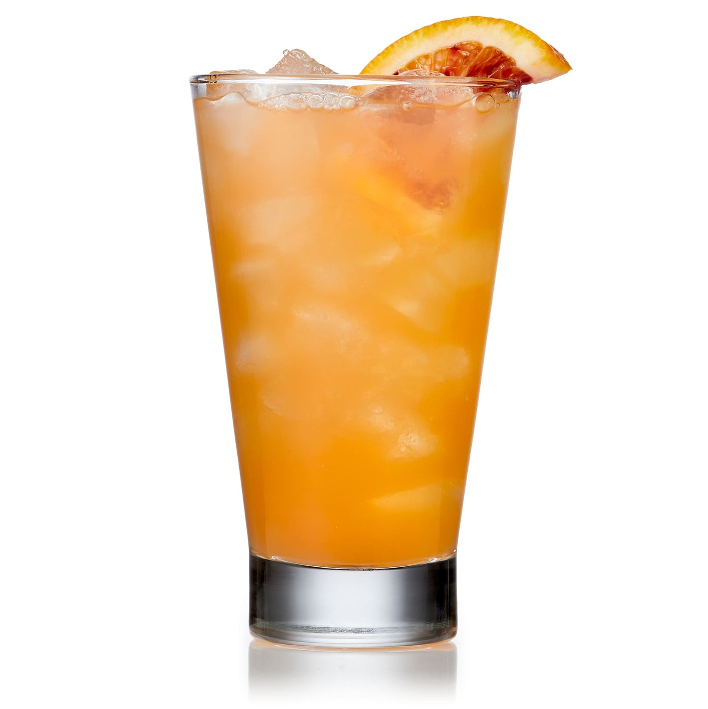 Libbey Modern Bar Essentials Tumbler Glasses, 14 ounce, Set of 6