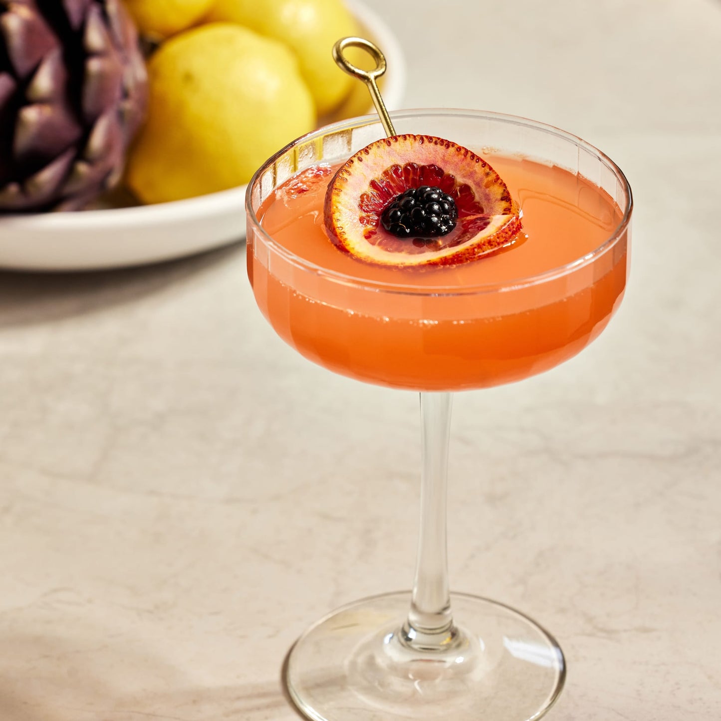 Libbey Paneled Coupe Cocktail Glasses, 8.5 ounce, Set of 4