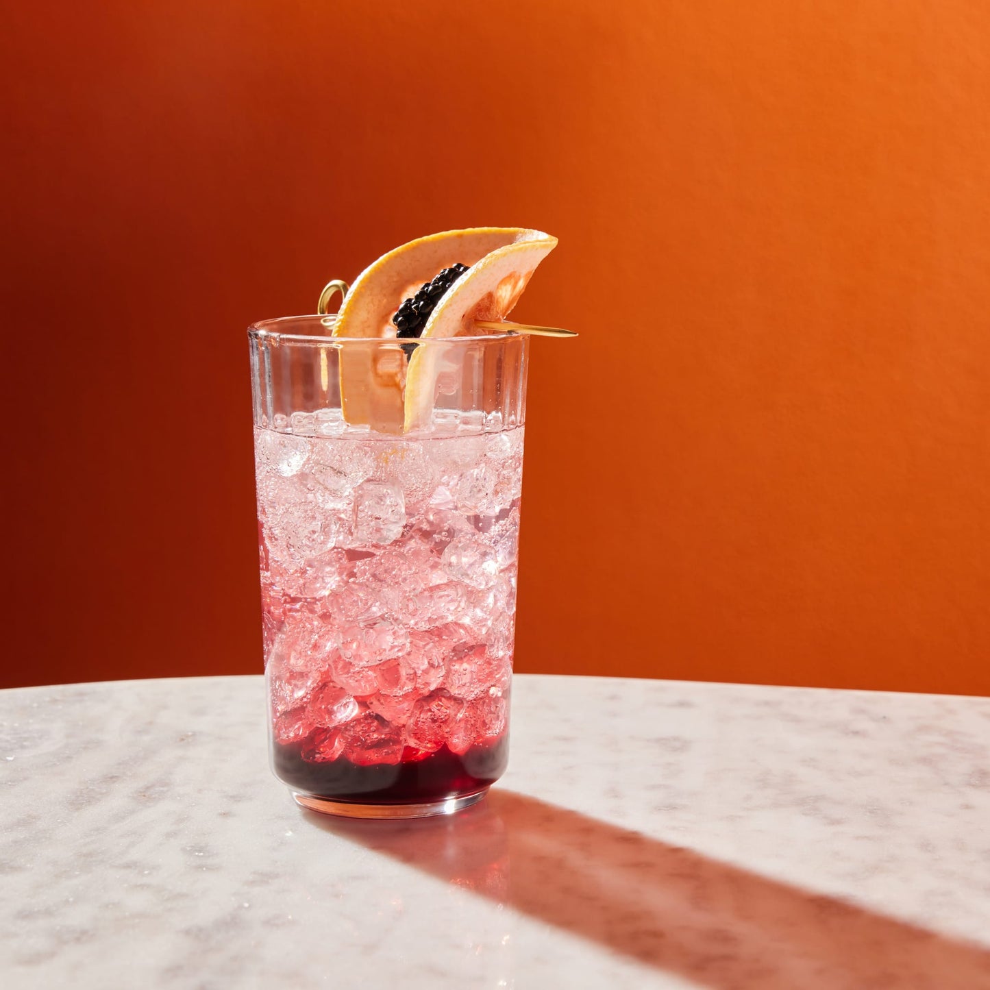 Libbey Paneled Tumbler Drinking Glasses, 17 ounce, Set of 6