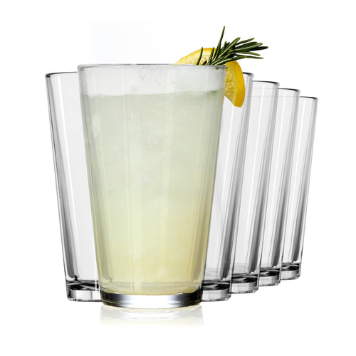 Libbey Bar Essentials Highball Glasses, 12 ounce, Set of 6