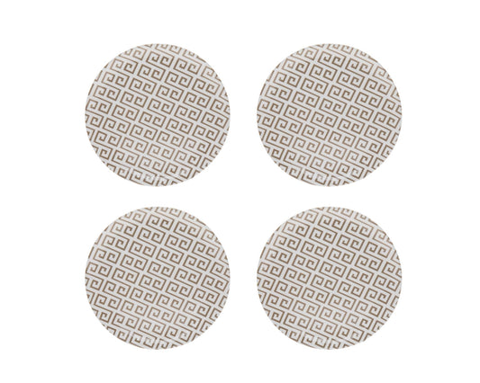 Geometric Melamine Sets: S/4 11" Plates