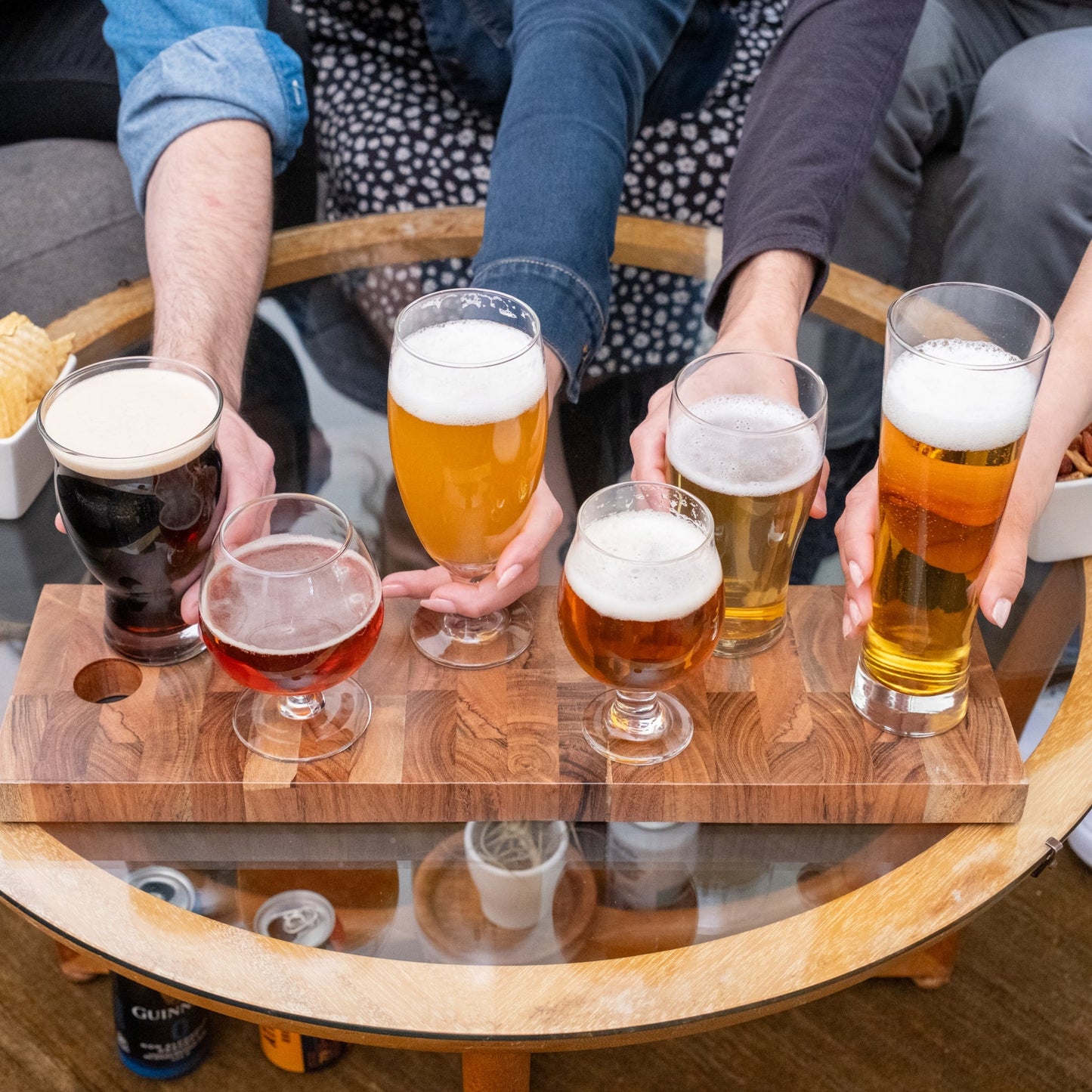 Libbey Craft Brews Assorted Beer Glasses, Set of 6