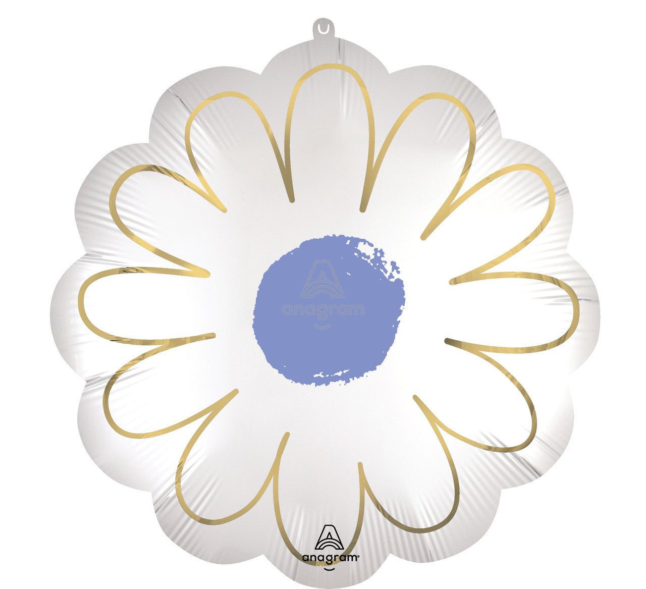 Flower Daisy Satin Balloons (11" and 21") –Double-Sided Balloons | Air or Helium Fill