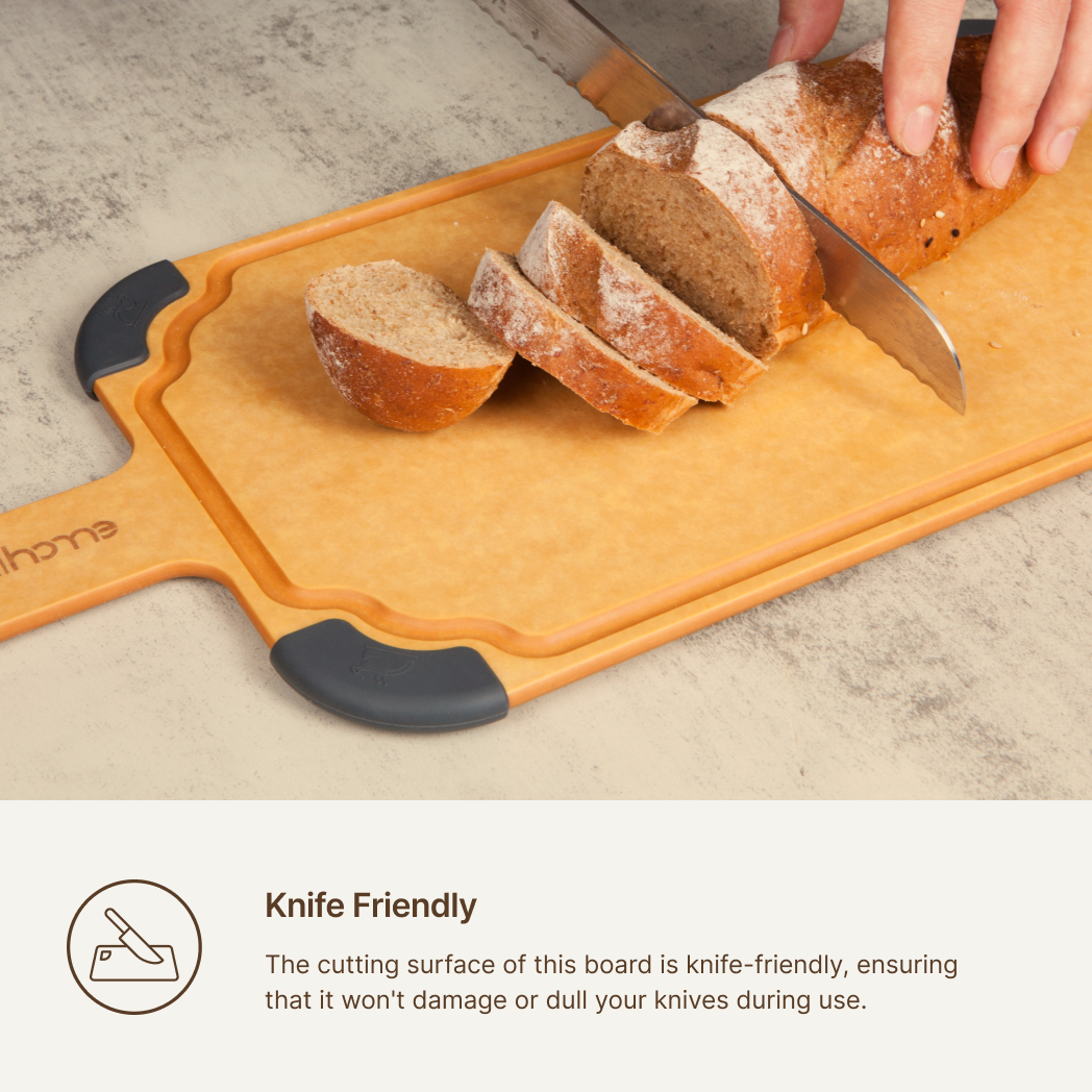 Paddle Series Cutting & Serving Board with Handle - Small