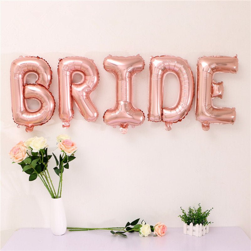 Bride to Be Balloon Banner