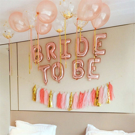 Bride to Be Balloon Banner
