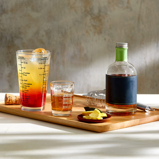 Libbey Mixologist Essentials 2 Piece Measuring Glass Set