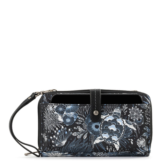 Smartphone Wallet - EcoTwill - Midnight Seascape