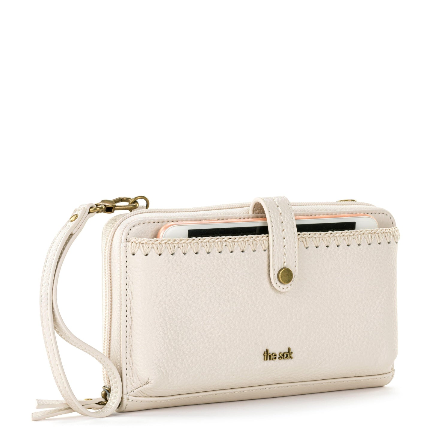 Iris Smartphone Wallet - Leather - Stone