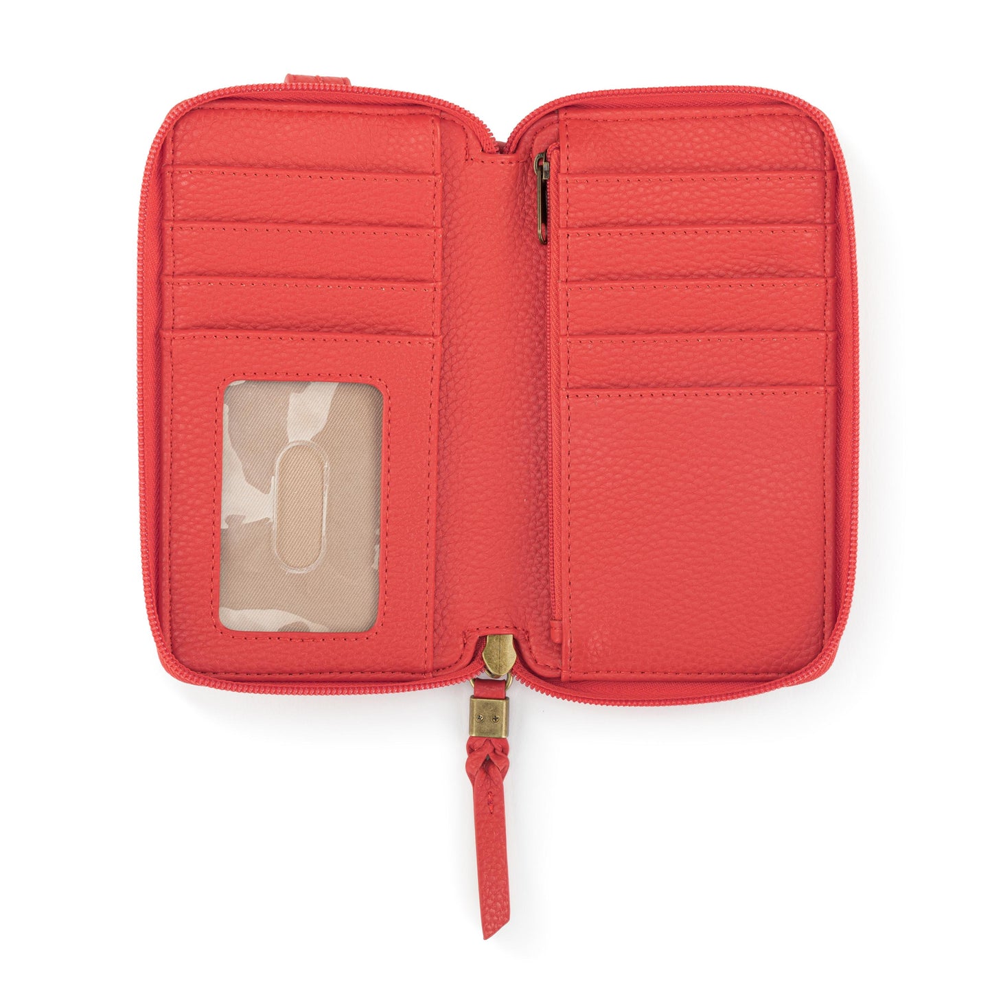 Silverlake Smartphone Wallet - Leather - Cayenne