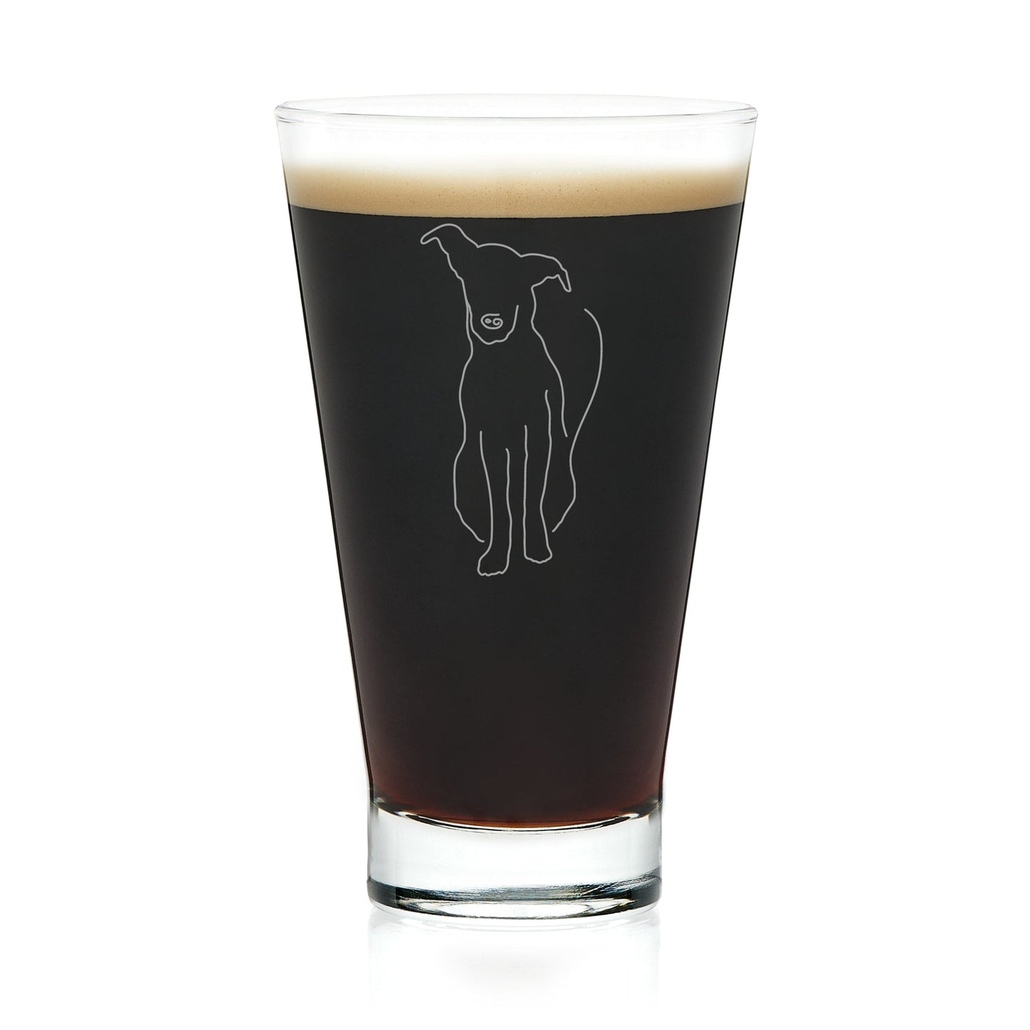 Libbey Modern Pets Arlo Tumbler Drinking Glasses, 14 ounce, Set of 4