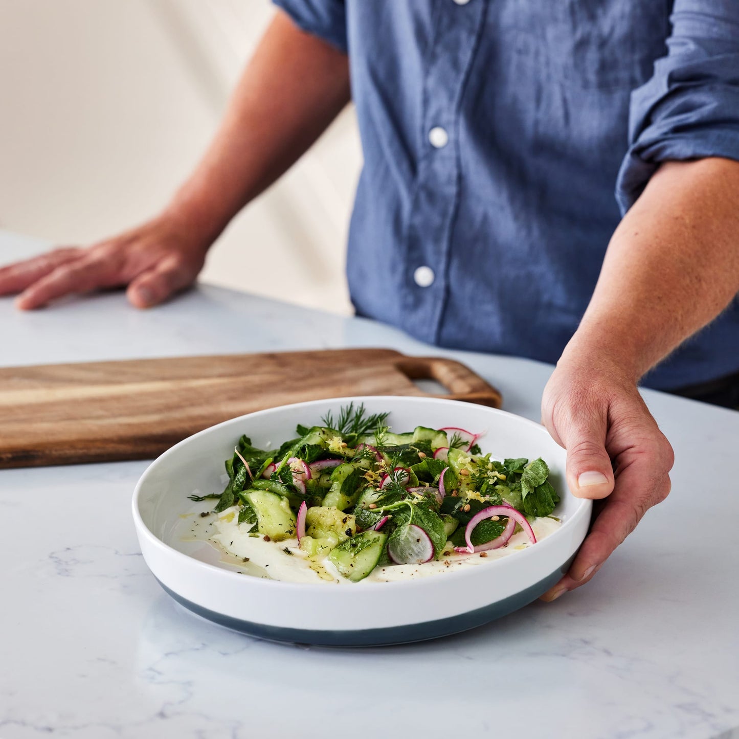 Libbey Austin 10 inch Porcelain Coupe Dinner Plate, Set of 4, White