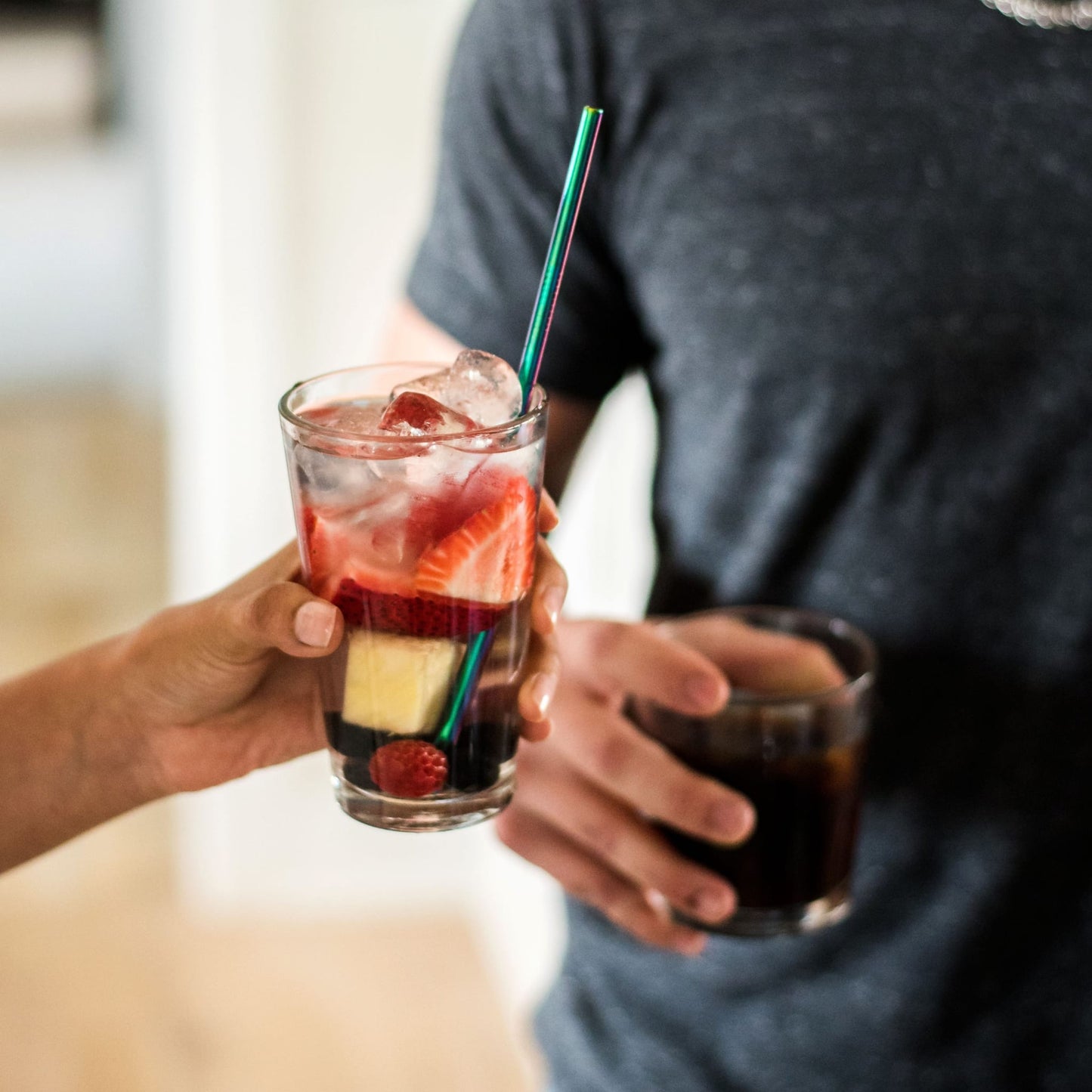 Libbey Bar Essentials Tumbler Glasses, 16 ounce, Set of 6