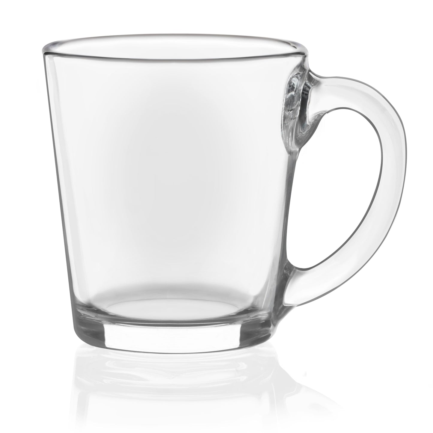 Libbey All Purpose Glass Mug Set, 13.5 ounce, Set of 12