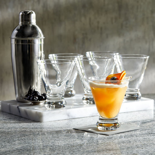 Libbey Entertaining Essentials Multi Purpose Cocktail Glasses, 10 ounce, Set of 6