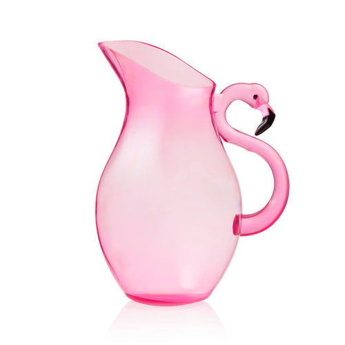 Acrylic Flamingo Pitcher - Summer - Coastal - Beach