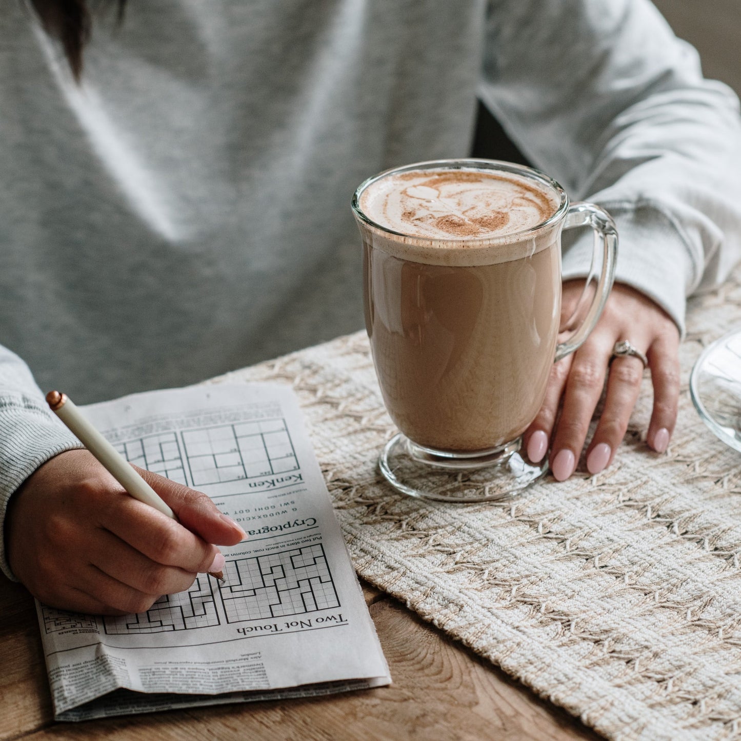 Libbey Kona Glass Coffee Mugs, 16 ounce, Set of 6