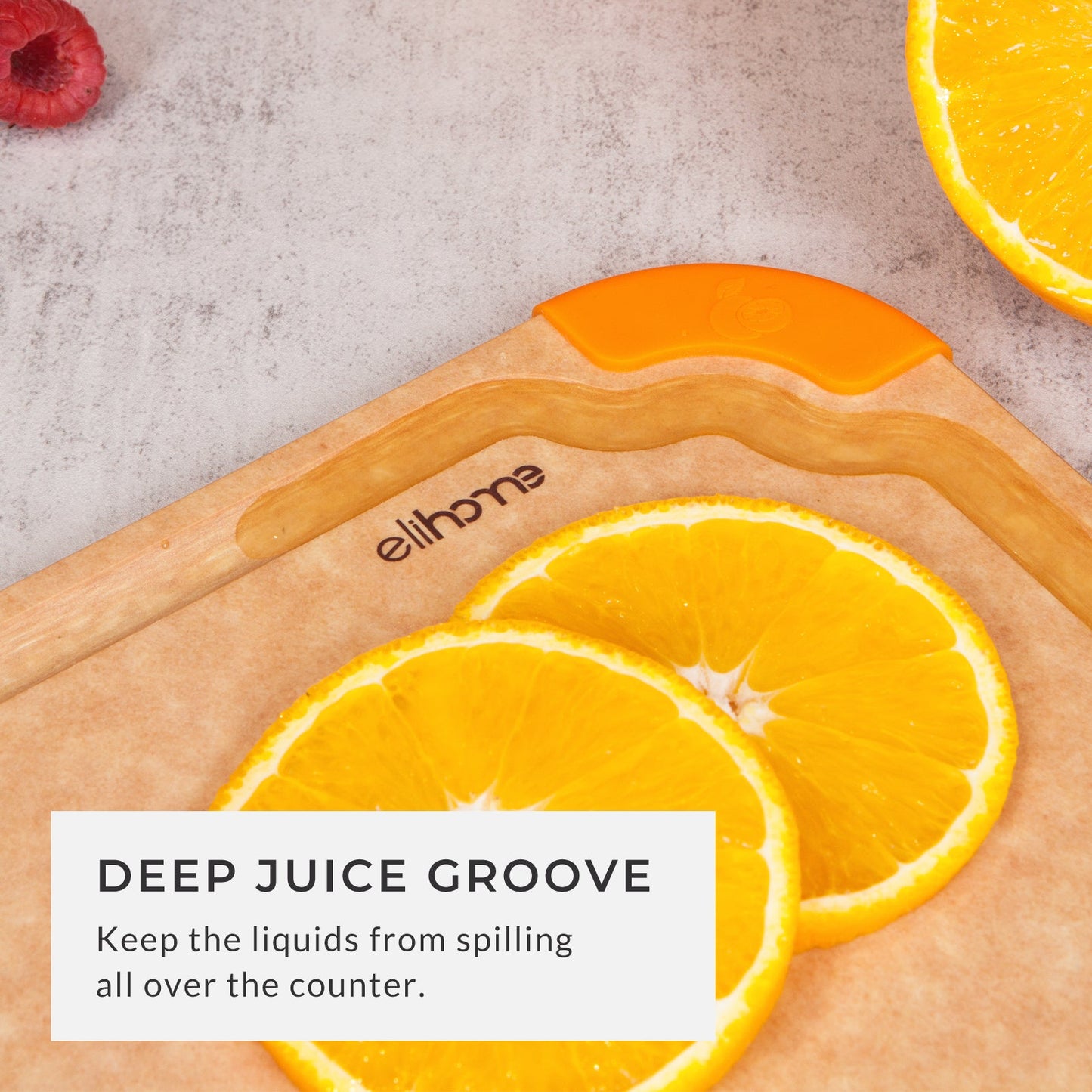 Premium Series 2 Pieces Cutting Board Set - Non Slip & Color Code (S+M)