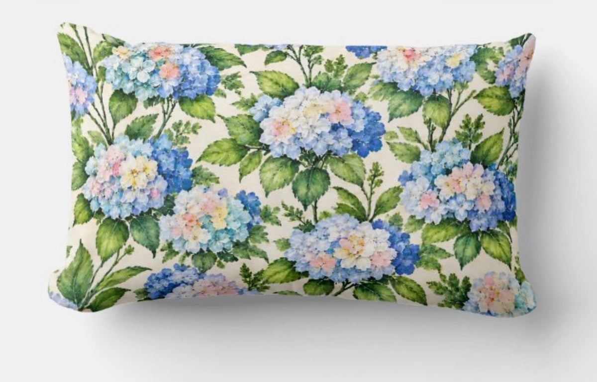 Pretty Camper - Hydrangeas - Bed Runner and Pillow Set