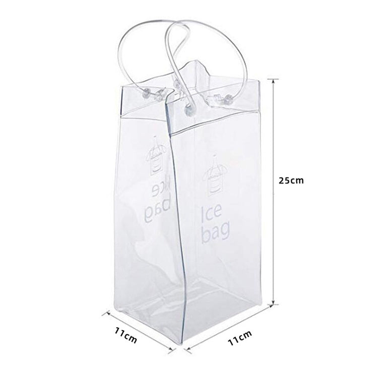 High Quality PVC Ice Bag for Wine, Wine PVC Ice Bag
