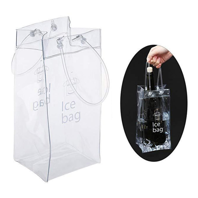 High Quality PVC Ice Bag for Wine, Wine PVC Ice Bag