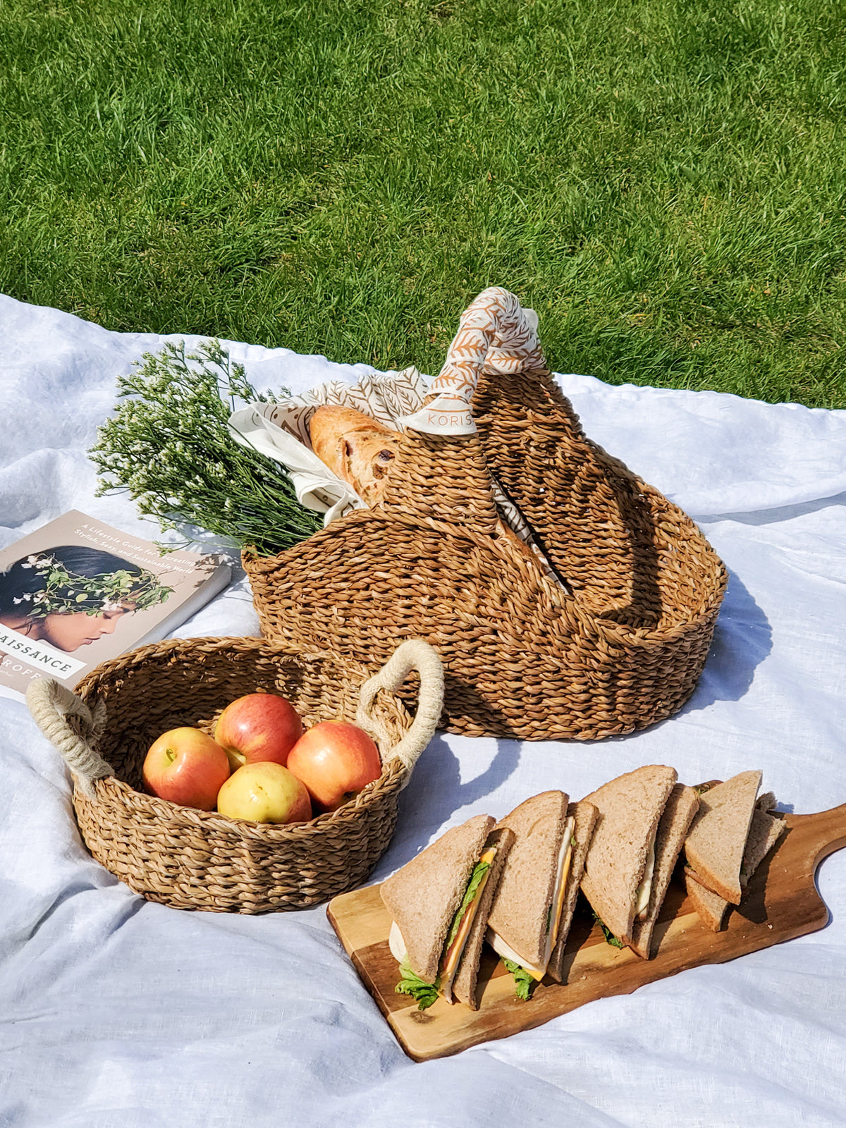 Seagrass Picnic Basket