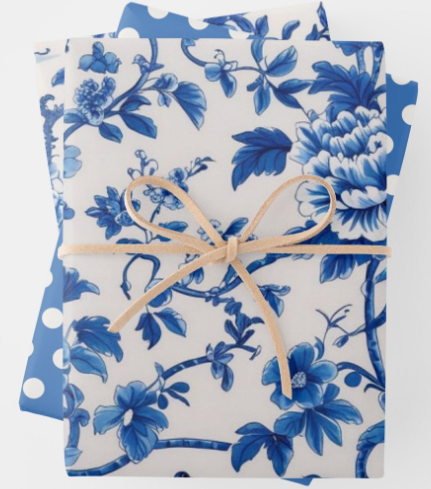 Cottage - Chinoiserie Toile (Blue)