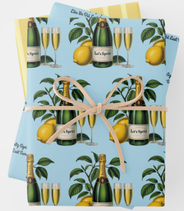 Let's Spritz II Wrapping Paper
